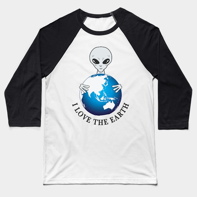 I love the Earth Baseball T-Shirt by Florin Tenica